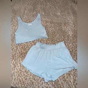 Colsie Light Blue Pajama Set